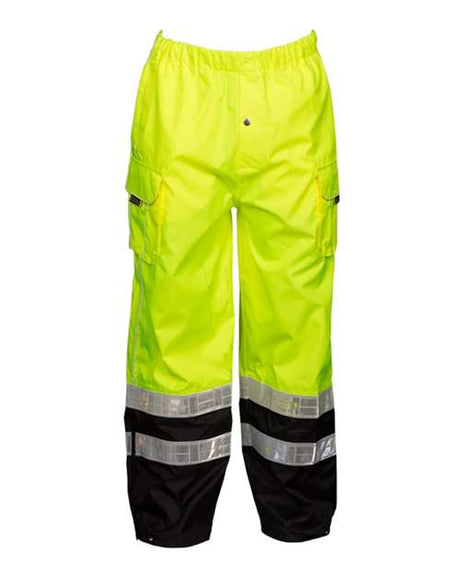 Kishigo Unisex Premium Black Series® Rainwear Pants - Kishigo RWP106 - 107 Lime S/M