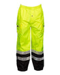 Kishigo Unisex Premium Black Series® Rainwear Pants - Kishigo RWP106 - 107 Lime S/M
