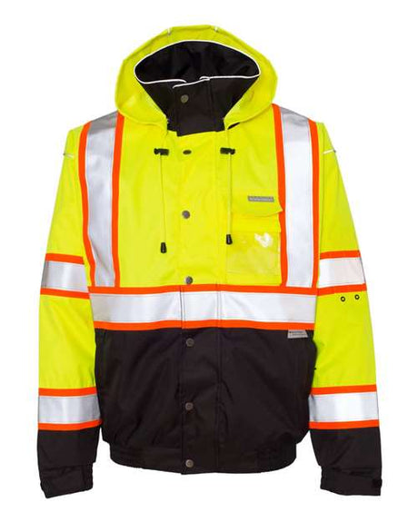 Kishigo Unisex Premium Brilliant Series® Bomber Jacket - Kishigo JS119 - 120 Lime M