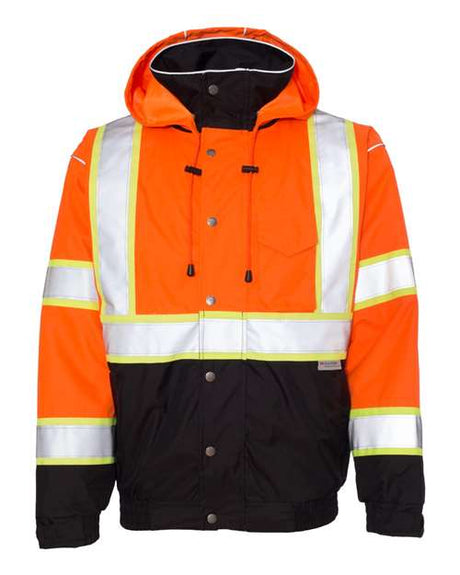 Kishigo Unisex Premium Brilliant Series® Bomber Jacket - Kishigo JS119 - 120 Orange M