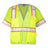 Kishigo Unisex Premium Brilliant Series® Breakaway Class 3 Vest - Kishigo 1552B Lime M