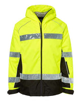 Kishigo Unisex Premium Brilliant Series® Class 3 Pro Parka - Kishigo JS152 Lime M