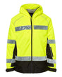 Kishigo Unisex Premium Brilliant Series® Class 3 Pro Parka - Kishigo JS152 Lime M