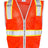 Kishigo Unisex Premium Brilliant Series® Heavy - Duty Class 2 Vest - Kishigo 1510 - 1511 Fluorescent Red (1710) S