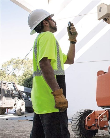 Kishigo Unisex Premium Brilliant Series® High Performance Class 2 T-Shirt - Kishigo 9160 - 9161 Lime M