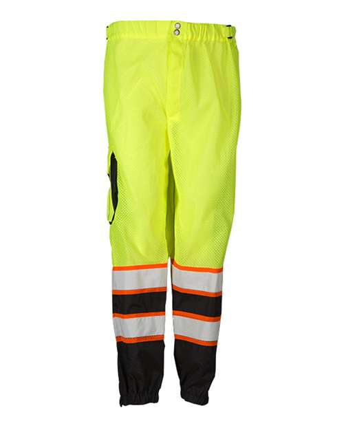 Kishigo Unisex Premium Brilliant Series® Mesh Pants - Kishigo 3118 - 3119 Lime S/M