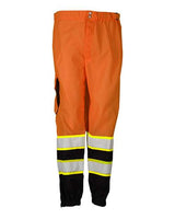 Kishigo Unisex Premium Brilliant Series® Mesh Pants - Kishigo 3118 - 3119 Orange S/M