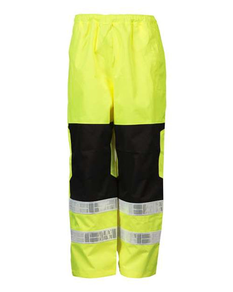 Kishigo Unisex Premium Brilliant Series® Rainwear Pants - Kishigo RWP112 Lime S/M