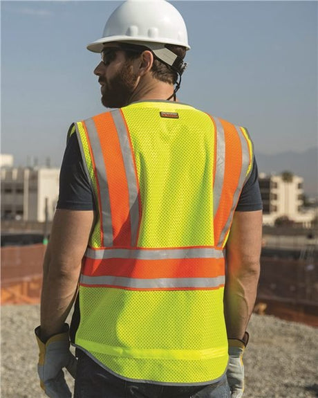 Kishigo Unisex Premium Brilliant Series® Ultimate Reflective Vest - Kishigo 1543 - 1544 Lime M