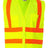 Kishigo Unisex Prismatic Hydrowick - Lite Multi Zipper Vest - Kishigo 1197 - 1198 Lime S