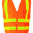 Kishigo Unisex Prismatic Hydrowick - Lite Multi Zipper Vest - Kishigo 1197 - 1198 Orange S