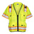 Kishigo Unisex Professional Surveyors Vest - Kishigo S5010 - 5011 Lime M