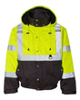 Kishigo Unisex Ripstop Bomber Jacket - Kishigo JS130 - 132 Lime/ Black S