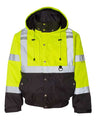 Kishigo Unisex Ripstop Bomber Jacket - Kishigo JS130 - 132 Lime/ Black S