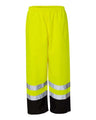 Kishigo Unisex Storm Cover Waterproof Rain Pants - Kishigo RWP102 - 103 Lime S/M
