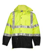 Kishigo Unisex Storm Stopper Pro Rainwear Jacket - Kishigo RWJ100 - 101 Lime S/M