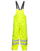 Kishigo Unisex Storm Stopper Rainwear Bib - Kishigo 9665P Lime S/M