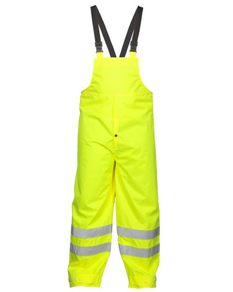 Kishigo Unisex Storm Stopper Rainwear Bib - Kishigo 9665P Lime S/M