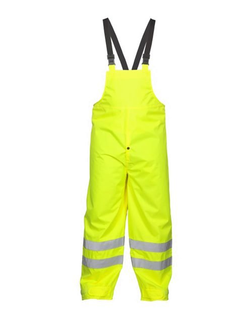 Kishigo Unisex Storm Stopper Rainwear Bib - Kishigo 9665P Lime S/M