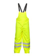 Kishigo Unisex Storm Stopper Rainwear Bib - Kishigo 9665P Lime S/M