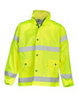 Kishigo Unisex Storm Stopper Rainwear Jacket - Kishigo 9665J Lime S/M