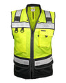 Kishigo Unisex Tool Tethering Class 2 Vest - Kishigo 1820 Lime M