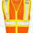Kishigo Unisex Ultra - Cool™ Contrasting Mesh Vest - Kishigo 1055 - 1056 Orange S