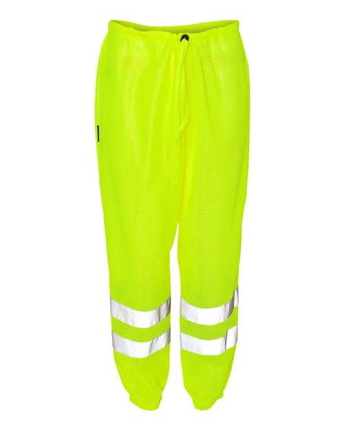 Kishigo Unisex Ultra - Cool™ Mesh Pants - Kishigo 3107 - 3108 Lime S/M