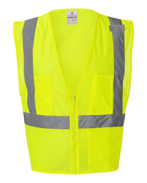 Kishigo Unisex Ultra - Cool™ Mesh Vest with Pockets - Kishigo 1085 - 1086 Lime S