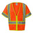 Kishigo Unisex Ultra - Cool™ Six - Pocket Mesh Surveyor’s Vest - Kishigo 1242 - 1243 Orange S