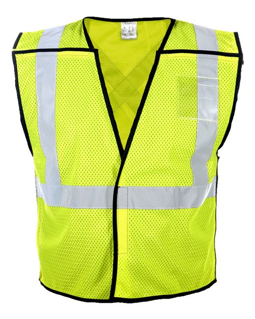 Kishigo Unisex X - Back Breakaway Vest - Kishigo 1805 - 1806 Lime S/M