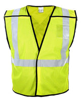 Kishigo Unisex X - Back Breakaway Vest - Kishigo 1805 - 1806 Lime S/M