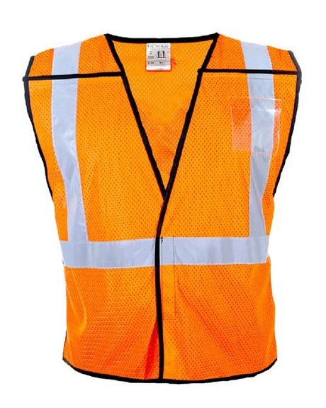 Kishigo Unisex X - Back Breakaway Vest - Kishigo 1805 - 1806 Lime S/M