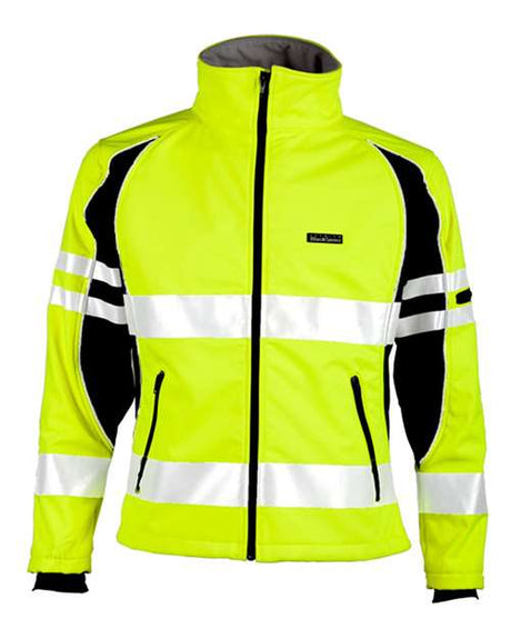 Kishigo Women's Premium Black Series® Soft Shell Jacket - Kishigo JS144 Lime S