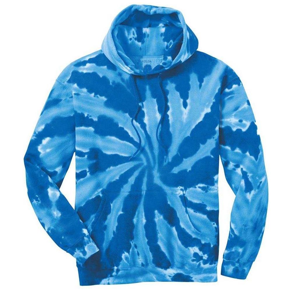 Koloa Surf Men's Rainbow Tie - Dye Hooded Sweatshirts Tie - Dye Rainbow Small Sweatshirts