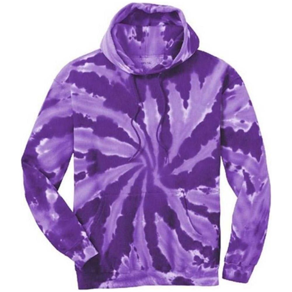 Koloa Surf Men's Rainbow Tie - Dye Hooded Sweatshirts Tie - Dye Rainbow Small Sweatshirts
