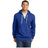 Lace Up Pullover Hooded Sweatshirt True Royal XS Sweatshirts