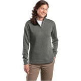 Ladies 1/4 - Zip Sweatshirt 4X - Large Vintage Heather Zip Hoodies