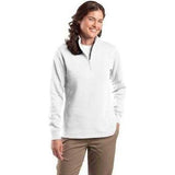 Ladies 1/4 - Zip Sweatshirt X - Small Athletic Heather Zip Hoodies