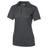 Ladies Active Textured Polo Iron Grey X - Small Women's