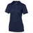 Ladies Active Textured Polo True Navy X - Small Women's