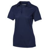 Ladies Active Textured Polo True Navy X - Small Women's