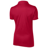 Ladies Active Textured Polo True Red X - Small Women's