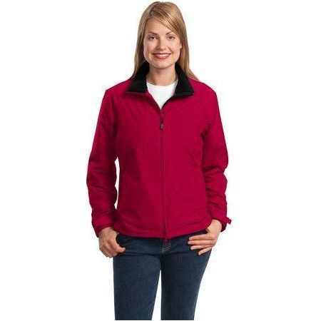 Ladies Challenger Jacket True Red/True Black 3X - Large Jackets