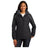 Ladies Colorblock 3 - in - 1 Jacket Black/ Black/ Magnet Grey X - Small Insulated Jackets