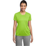 Ladies Competitor™ Tee Lime Shock Large Short Sleeve T-Shirts