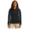 Ladies Core Colorblock Soft Shell Jacket X - Small Black/Battleship Grey Soft Shell Jackets