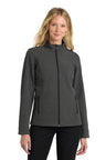 Ladies Core Soft Shell Jacket X - Small Black Charcoal Grey Soft Shell Jackets