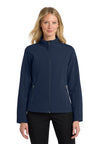 Ladies Core Soft Shell Jacket X - Small Dress Blue Navy Soft Shell Jackets