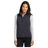 Ladies Core Soft Shell Vest Battleship Grey X - Small Soft Shell Jackets